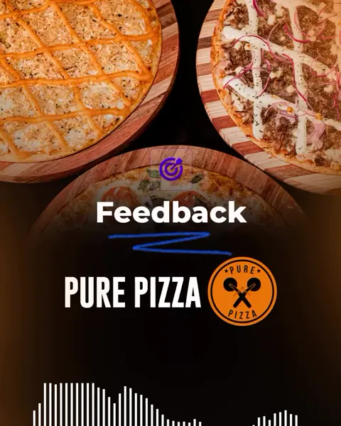 Depoimento em vídeo de Feedback em áudio, da Pure Pizza, sobre a Thrust Marketing